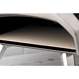 13.2" x 13.2" x 0.4" Square Cordierite Pizza Baking Stone Perfectly Compatible for Ooni Koda & Fyra 12, Uuni Pizza Oven