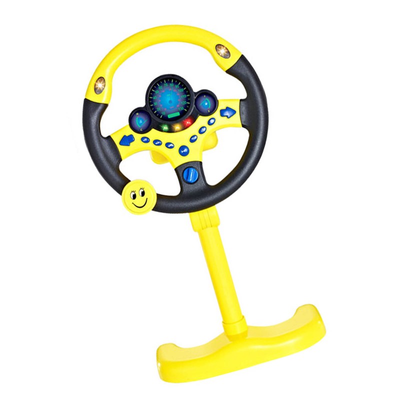 Children Steering Wheel Toy Simulation Driving Car Education Toy 360