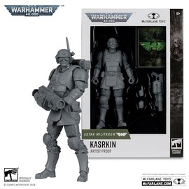 Bizak McFarlane Warhammer 40000 - Astra Militarum Karski Artist Proof Figure - Online Video Game - 18 cm Movable Painting Sculpture Wave 9 (64380962)