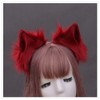 Fxaelian Cosplay Long Cat Tail and Ears Headband Set 2
