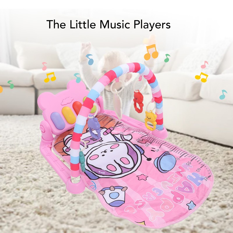 Baby Kick Piano Gym Mat Newborn Games Early Learning Educational
