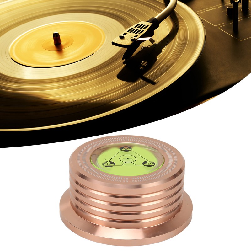 Record Weight Stabilizer Professional 50Hz 45rpm Vinyl Turntable Disc Stabilizer