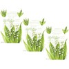 Pack of 3 Large Scented Sachets Lily of the Valley