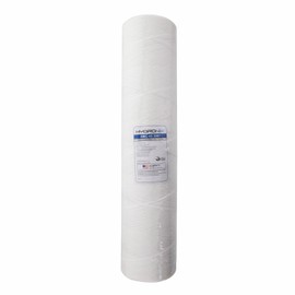 Hydronix SWC-45-2001 Sediment String Wound Water Filter Cartridge Universal Whole House, Commercial 4.5 x 20 - 1 Micron