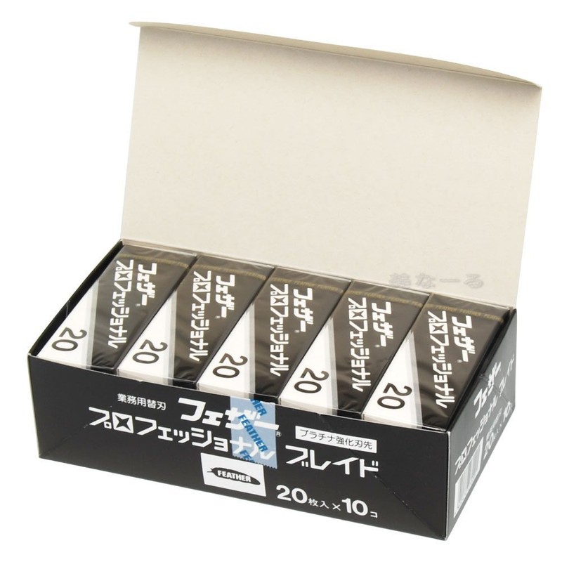 Feather Artist Club Pro Razor Blades 200 Count