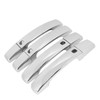 Exterior Door Handle Cover Chrome Plated Outside Door Handle Decor