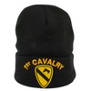 U.S. Military U.S. ARMY NAVY MARINE 3D Emblem Long Beanie