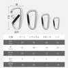 munkees Popular Carabiner Backpack Buckle Keychain Kettle Hanging Buckle Outdoor