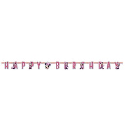 Iconic Minnie Mouse Birthday Jointed Banner | 6 Ft | 1 Pc