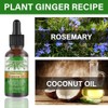 Aceite Natural de Romero para Crecimiento del Cabello