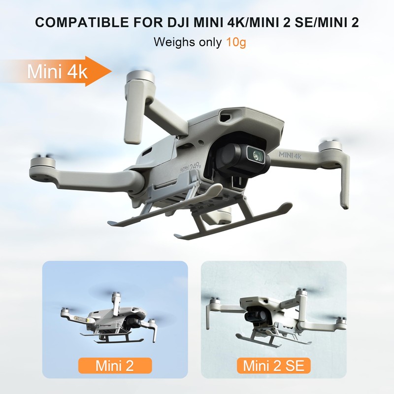 STARTRC Mini 2 SE Landing Gear Leg Foldable Extended Kit