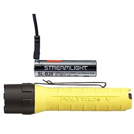Streamlight PolyTac X, Multi-Fuel, Professional Tactical Flashlight,Yellow -88614