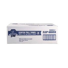 Empress Elite CenterPull Towel 8" X 10" 2 Ply White 6 Rolls