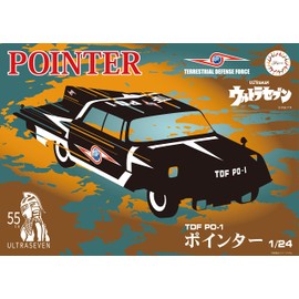 Fujimi Model 1/24 Ultra Seven Series Ultra TDF PO-1 Pointer 55th Anniversary Package Version