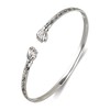 Better Jewelry Fist Ends .925 Sterling Silver West Indian Flat