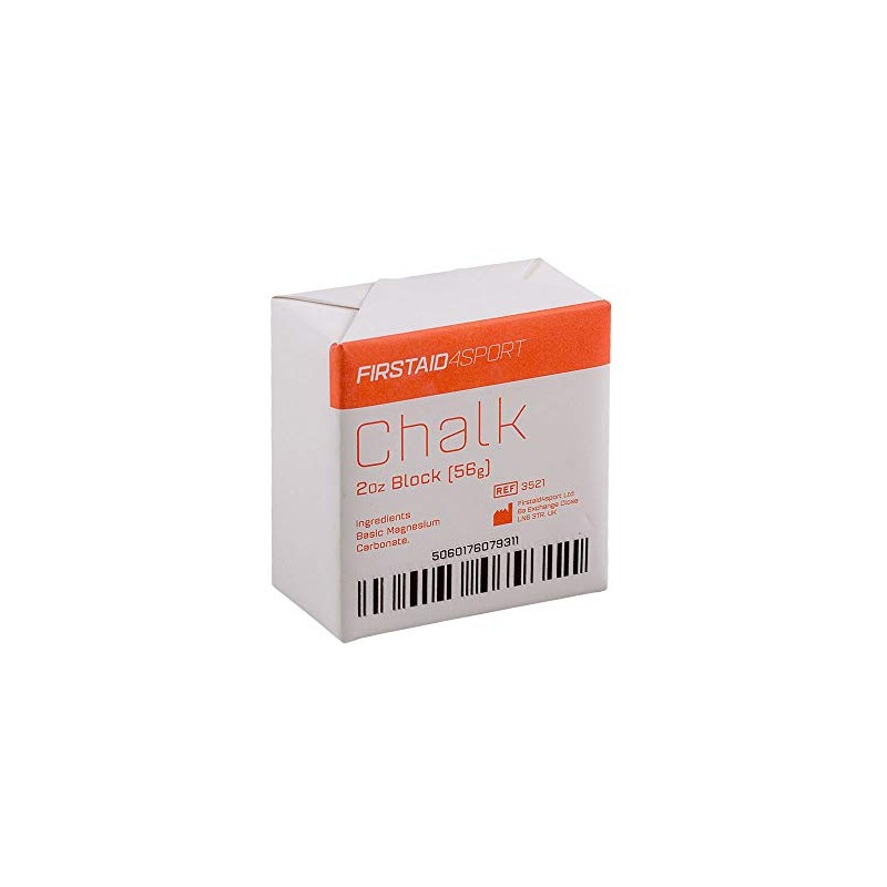 Firstaid4sport Gym, Weight Lifting and Cross Fit Chalk 2oz Block