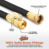 Flexi Hose Expandable Garden Hose with 8 Function Nozzle, 25FT