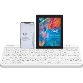 A4tech FBK30 Multi-Device QuietKey Dual Wireless Keyboard, 2.4G and Bluetooth