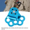 Rock Climbing Pulley 3 Holes Single Pulley Climbing Bearing for