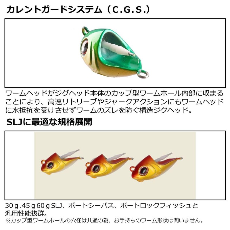 DAIWA Jig Head Licky Head 2.1 oz (60 g) Blue