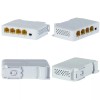 DiySecurityCameraWorld 4-Port Gigabit POE Extender Network Switch Repeater IEEE802.3af/at PoE