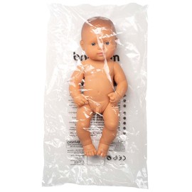 Miniland Doll 12 5/8'' Caucasian Boy (Polybag) - Made in Spain, Anatomically Correct, Quality, Inclusion