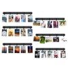 noonebutyou Picture Frames Collage Wall Decor, 6 Pcs Black Felt