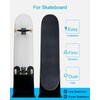 FEYRUN Portable Skateboard Floor Stand, Dual View Storage and Display