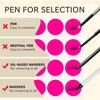 PARLAIM 1000 Pack, Fluorescent Pink Dot Stickers 1 inch Round