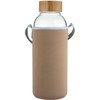 Ferexer Botella de Agua de Cristal de Borosilicato Deportivo de