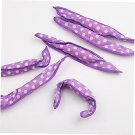 Baluue 6pcs Point Hair Rollers Easy Use Sponge Curling Tools for Wavy Hair Styles