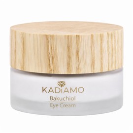 KADIAMO Bakuchiol Eye Cream 15 ml | Eye Cream | Natural Vitamin A + E | Stimulates Collagen Synthesis | Skin Firming | Aloe Vera and Bisabolol | Natural Vegetable Oils | Anti-Ageing