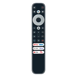 AULCMEET RC902V FAR1 New Replace Voice Remote Control fit for TCL 4K Ultra HD QLED Smart TV S615 Series, 32S615 32S615-AU 40S615 40S615-AU 43P725 S625 Series 43S625 43S625-AU