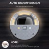 AGPTEK Solar Driveway Lights Outdoor 1 Pack, 2 Color Modes