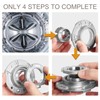 W10324651 Hub Replacement Aluminum Alloy Washer Basket Drive Hub Kit