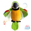 Houwsbaby Talking Parrot Plush Pal Repeat What You Say Macaw