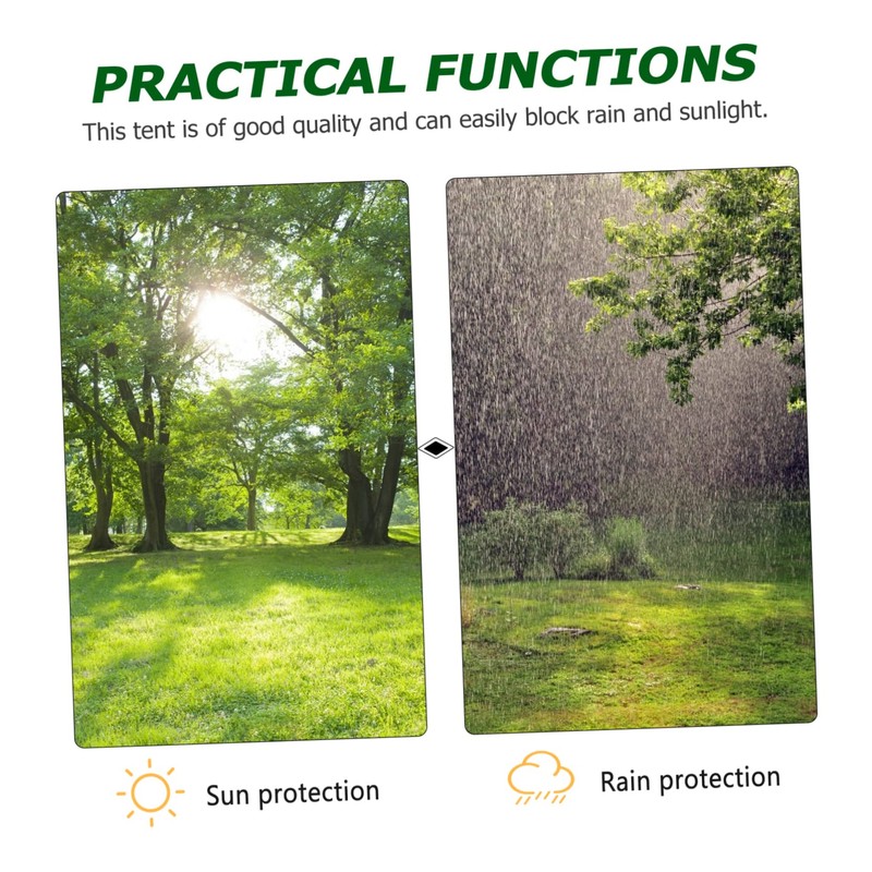 SUPVOX Sun Protection Sun Shade Cover for Beach Tent Camping