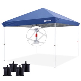 Sekey 10x10 Pop Up Canopy with One Push Setup- Beach Tent with 99% UV Blocking - Instant Outdoor Sun Shade for Events, Parties, Camping- Commercial Gazebo with Weight Bags,Wind Proof&Waterproof