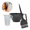 Ari Cio, Brocha, Vaso Medidor Y Guantes Para Aplicación Tinte