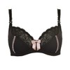 Cache Coeur Women's Lisa Balcony Nursing Bra, Black, 38D (Manufacturer