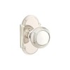 Emtek Passage Set, Style 8 Rosette, Norwich Knob, Oil Rubbed