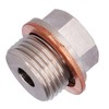 M18x1.5 to 1/8NPT Sensor Adapter, Good Seal, Securely Connect, Improves