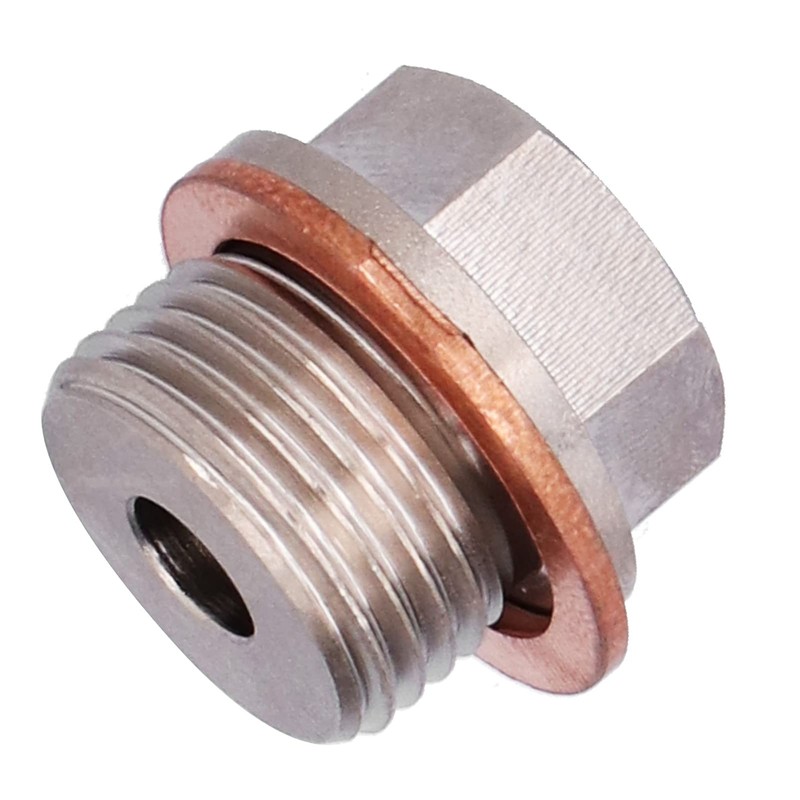 M18x1.5 to 1/8NPT Sensor Adapter, Good Seal, Securely Connect, Improves