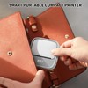 PRT Mini Sticker Printer Portable Thermal Printer with 1 Roll
