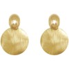 Trendy Gold Chunky Earrings Dangle Earrings for Women - Beach Vacation Jewelry, Shell and Starfish Design, Hypoallergenic Lightweight Statement Earrings.