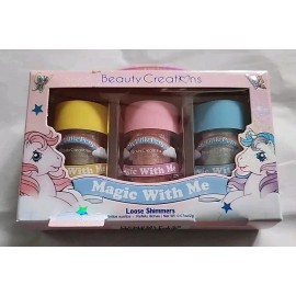 Beauty Creations My Little Pony - “Magic With Me" Loose Shimmers Set  - Set Of 3 - New In Box