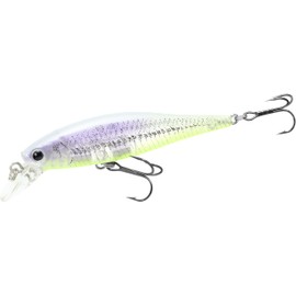 LUCKY CRAFT Pointer 65, 823 Live Purple Chart Wakasagi, Jerkbait, Trout Fishing Lure, Freshwater Bass Fishing Lure, Suspending Hard Bait with Side-to-Side Action, Weight Fixed Low Center Balancer