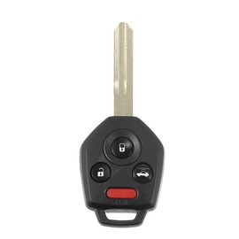 X AUTOHAUX 4 Button Car Keyless Entry Remote Control Key Fob Proximity Smart Fob CWTWBU766 for Subaru Legacy 08-09 Outback 2008-2009 Tribeca 08-10 433MHz 62 Chip