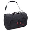 Members Small Ultra Lightweight Foldaway Holdall in Black (HA-0021)