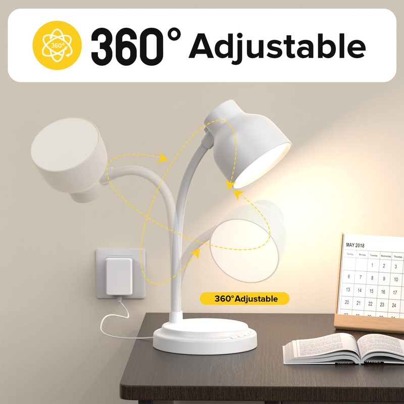 RORENSE LED Desk Lamp with 96 LEDs,High lumens Table lamp